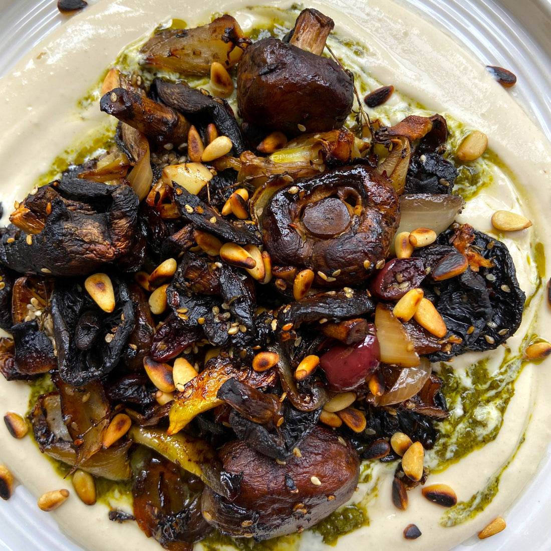 Balsamic Roasted Mushrooms