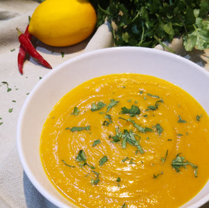 Pumpkin Soup Thai Style (slowcooker recipe)