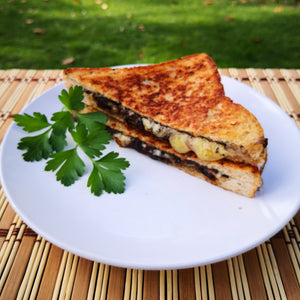 Double Cheese and Black Garlic Toastie