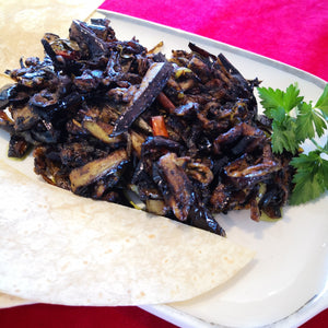 Sri Lankan Eggplant with Black Garlic (Wambatu Moju)