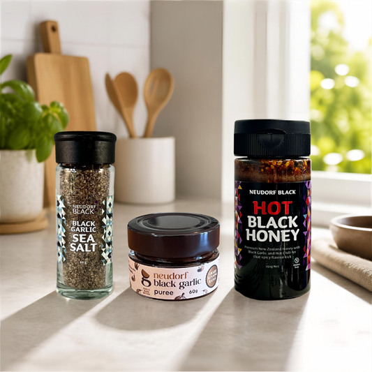 Black Garlic 3 Piece Gourmet Taster Pack