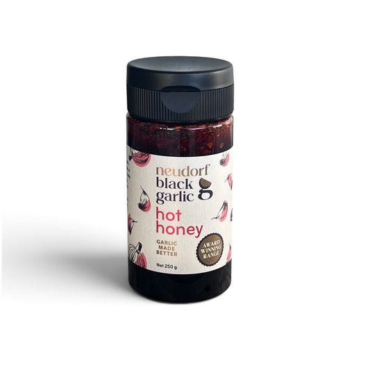 Hot Black Honey 250g - Sweet Heat With Black Garlic