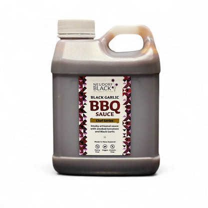 1L Jerrycan of Neudorf Black Black Garlic BBQ Sauce