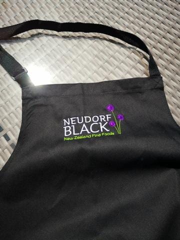 Neudorf Black Apron - Logo only